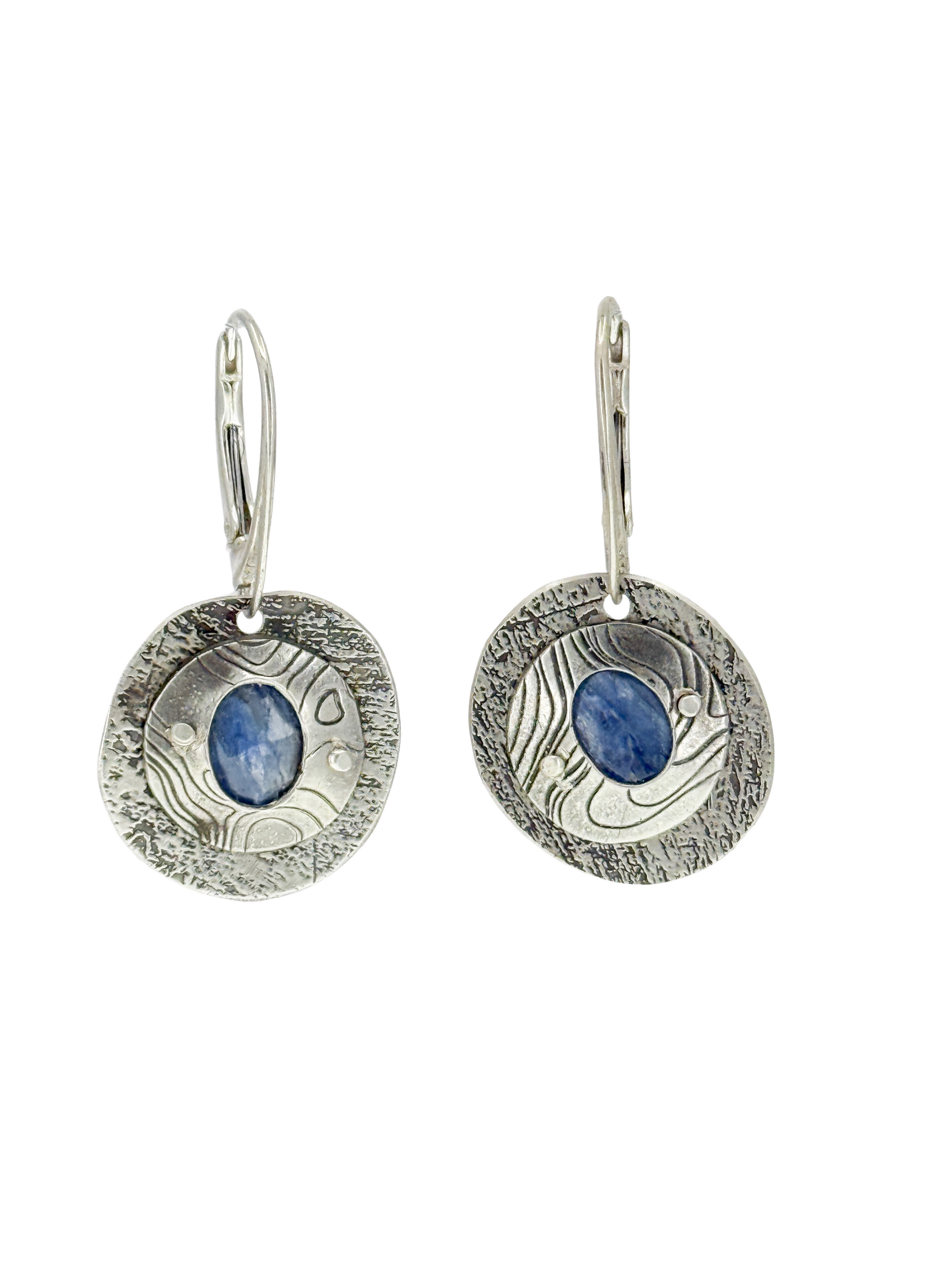 Lunar inspired Kyanite Dangles