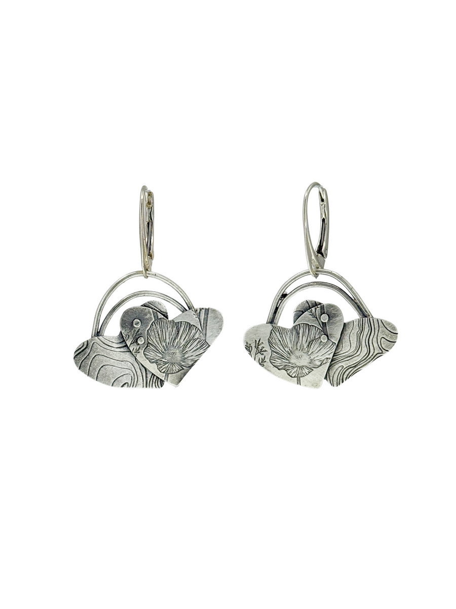 Rainbows & More Earrings | Riveted Silver Jewelry – Krista