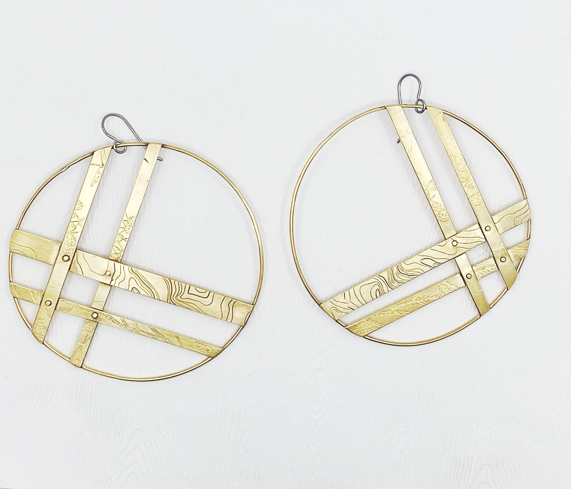 Jess Woven Hoops