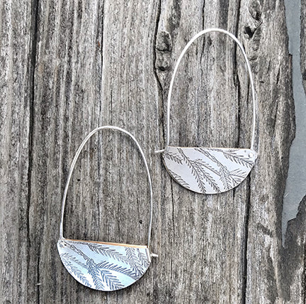 Rivet and Fold Hoops Series 3