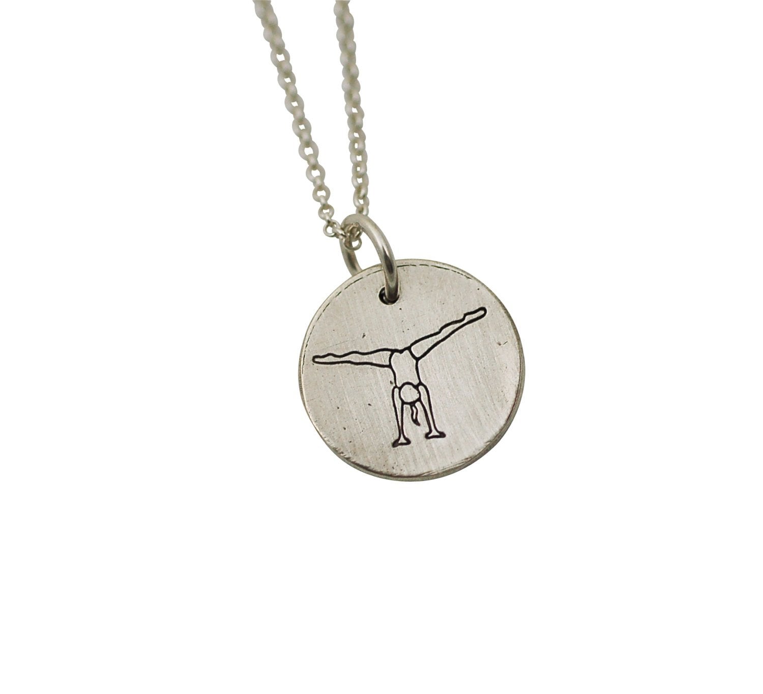 Gymnastics Cartwheel Necklace