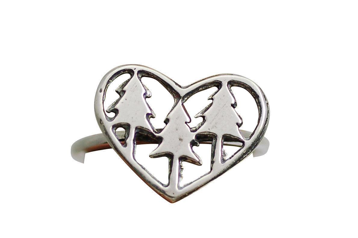 tiny tree love ring