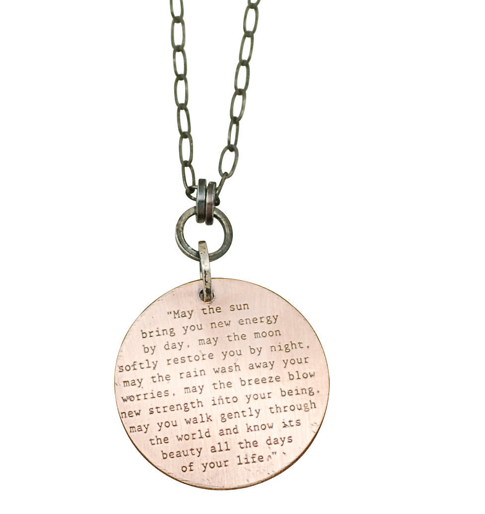 apache blessing pendant