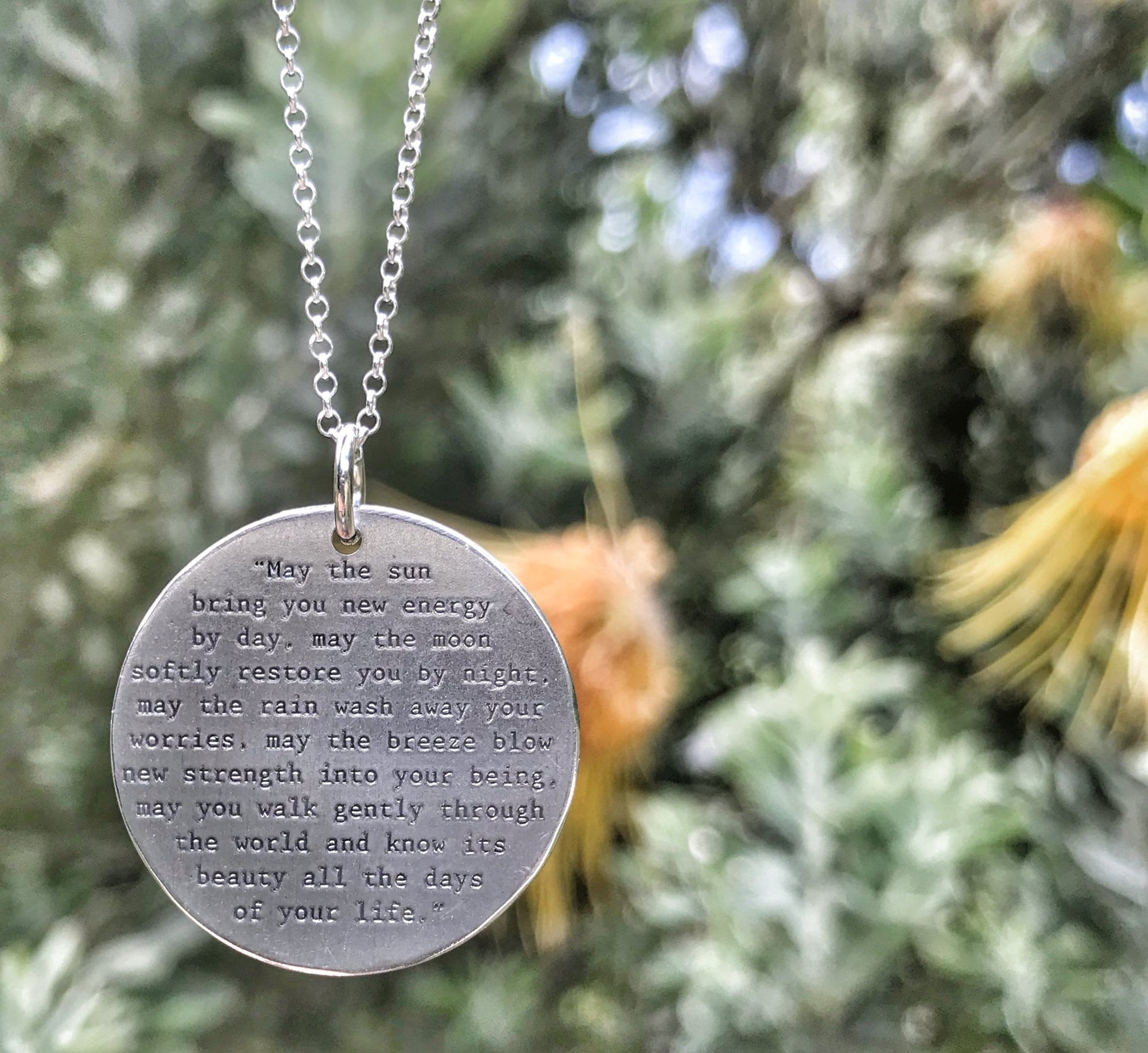Trails and Mountain Necklace