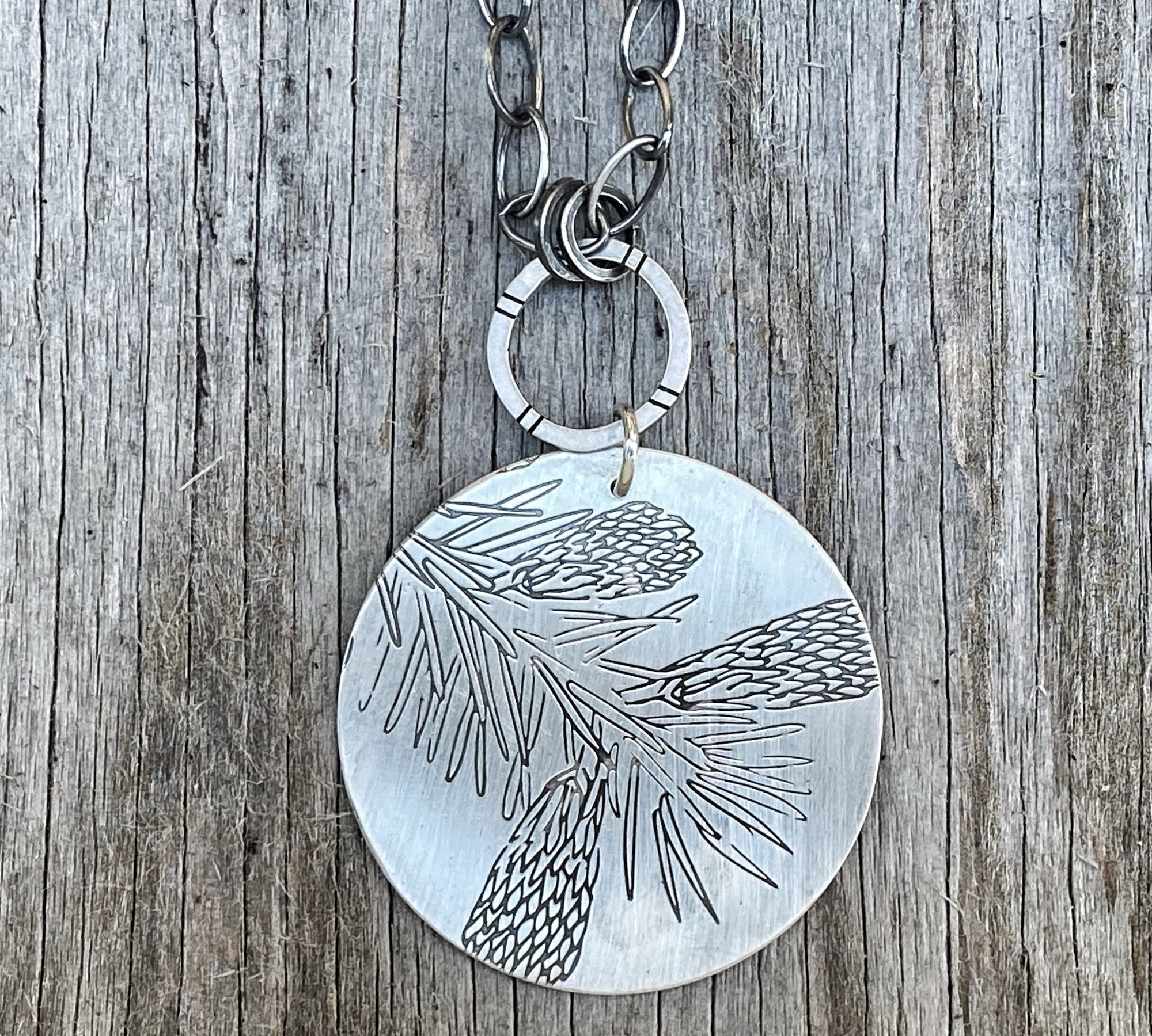 Spruce and Wedding Blessing Necklace