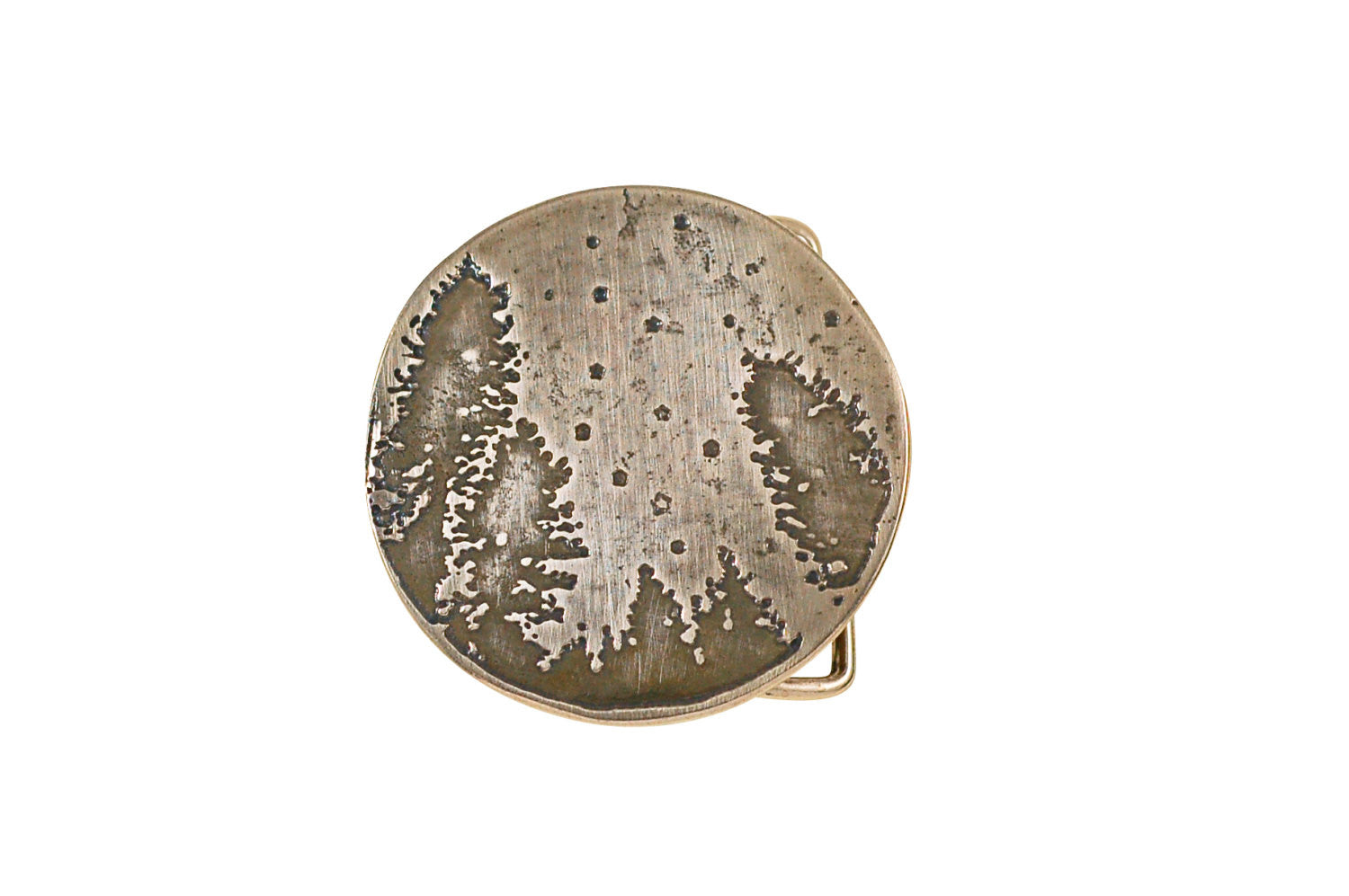 Stars and Trees Belt Buckle