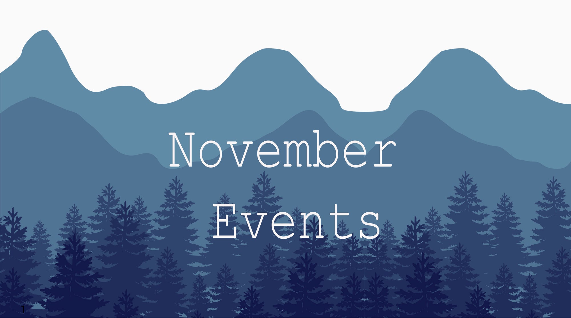 November Events