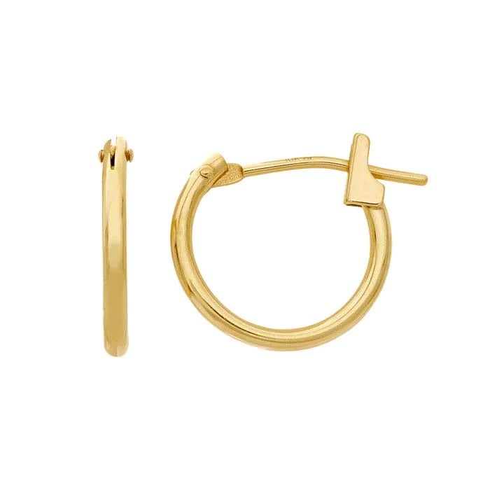 10k Gold Hoops