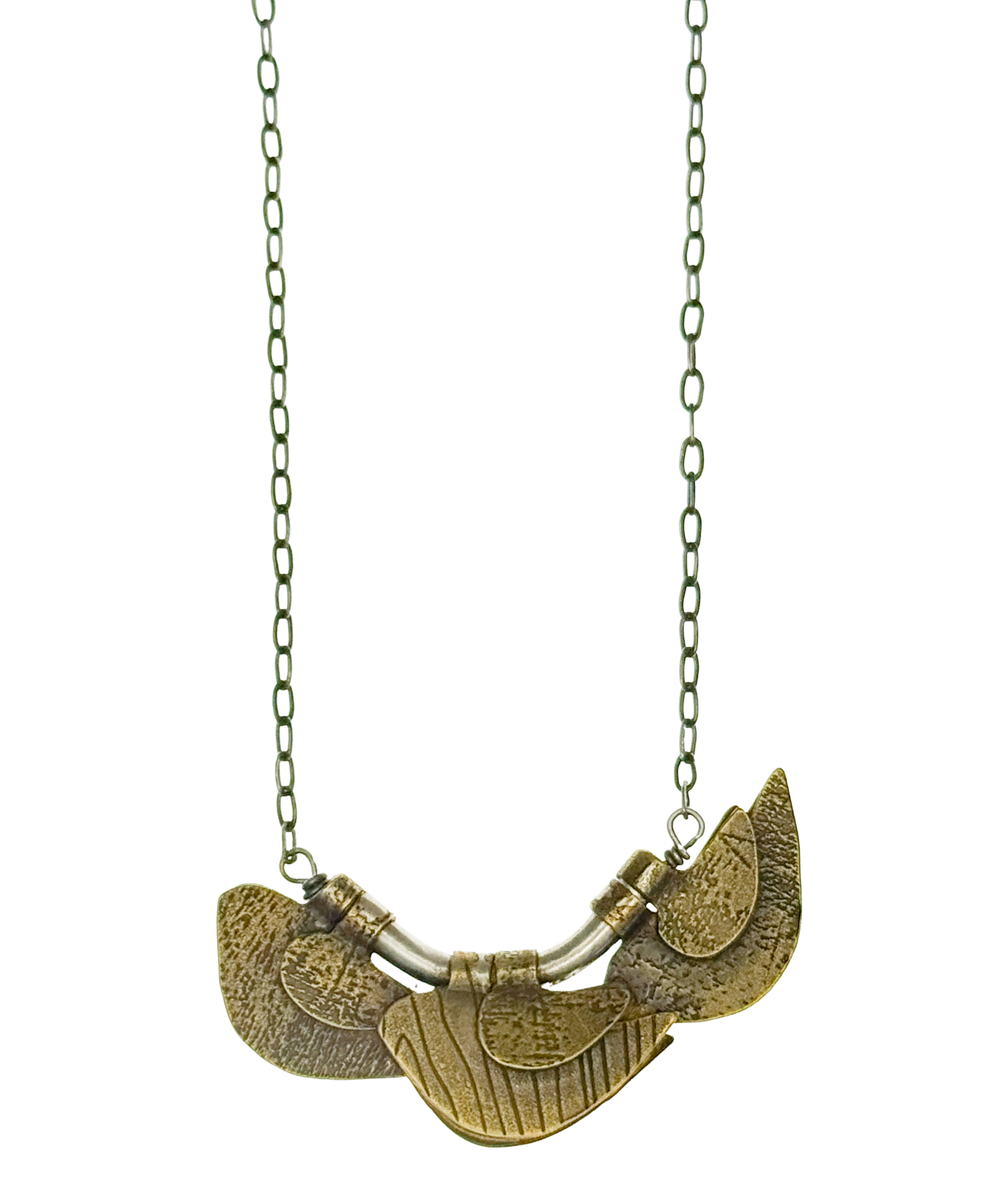 Family of Birds Necklace-Krista Tranquilla Studio