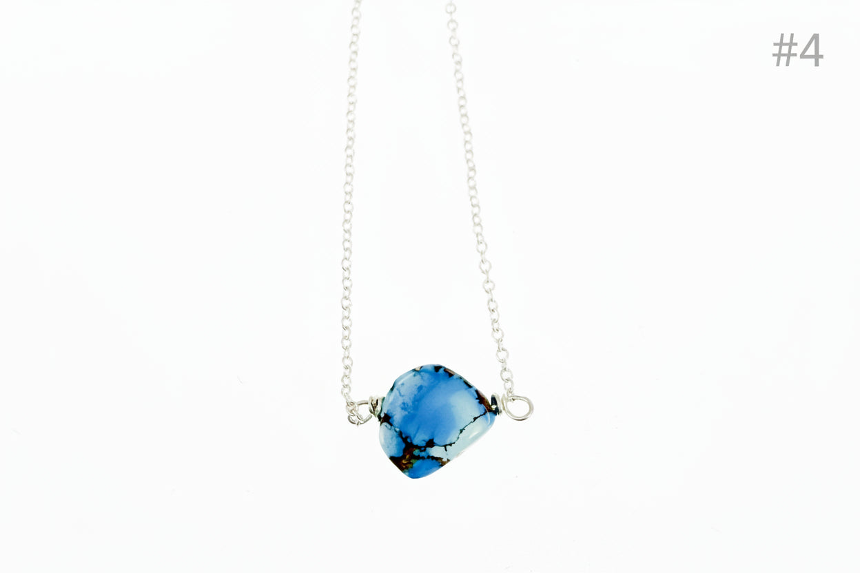 Tiny Golden Hills Necklaces-Krista Tranquilla Studio