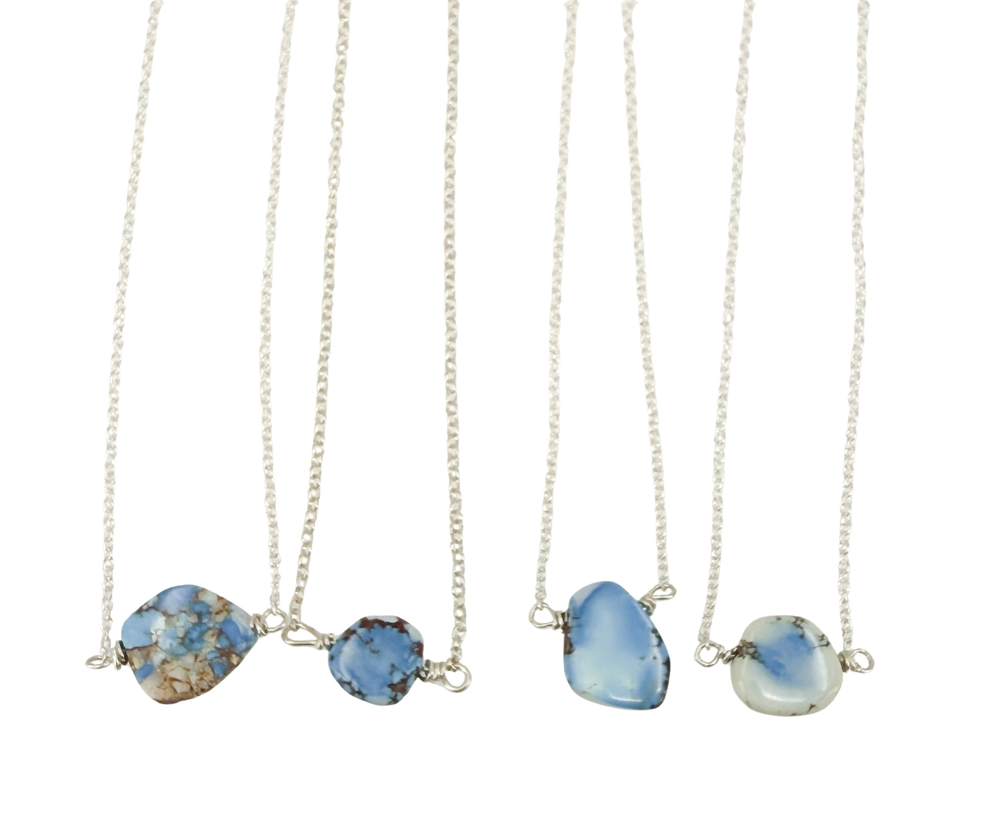 Tiny Golden Hills Necklaces-Krista Tranquilla Studio