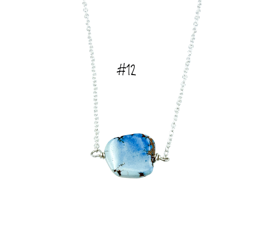 Tiny Golden Hills Necklaces-Krista Tranquilla Studio