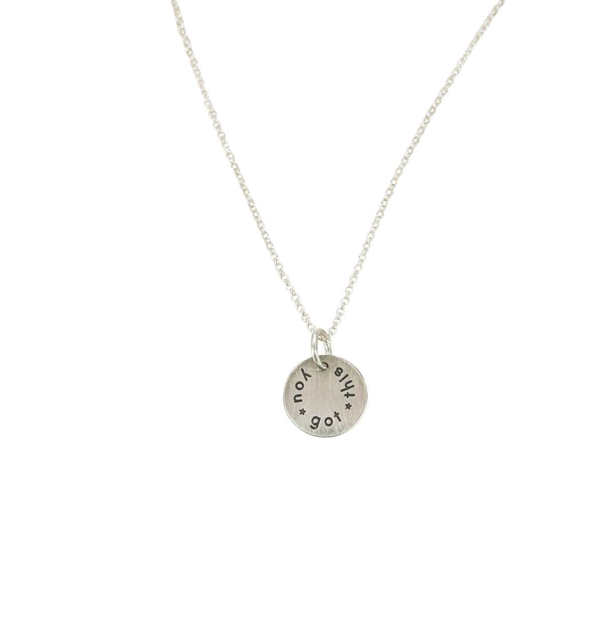 you got this necklace