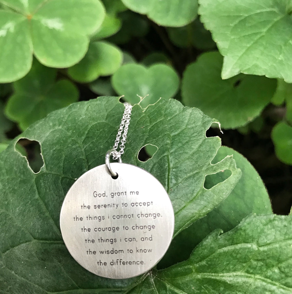 Serenity Prayer Necklace