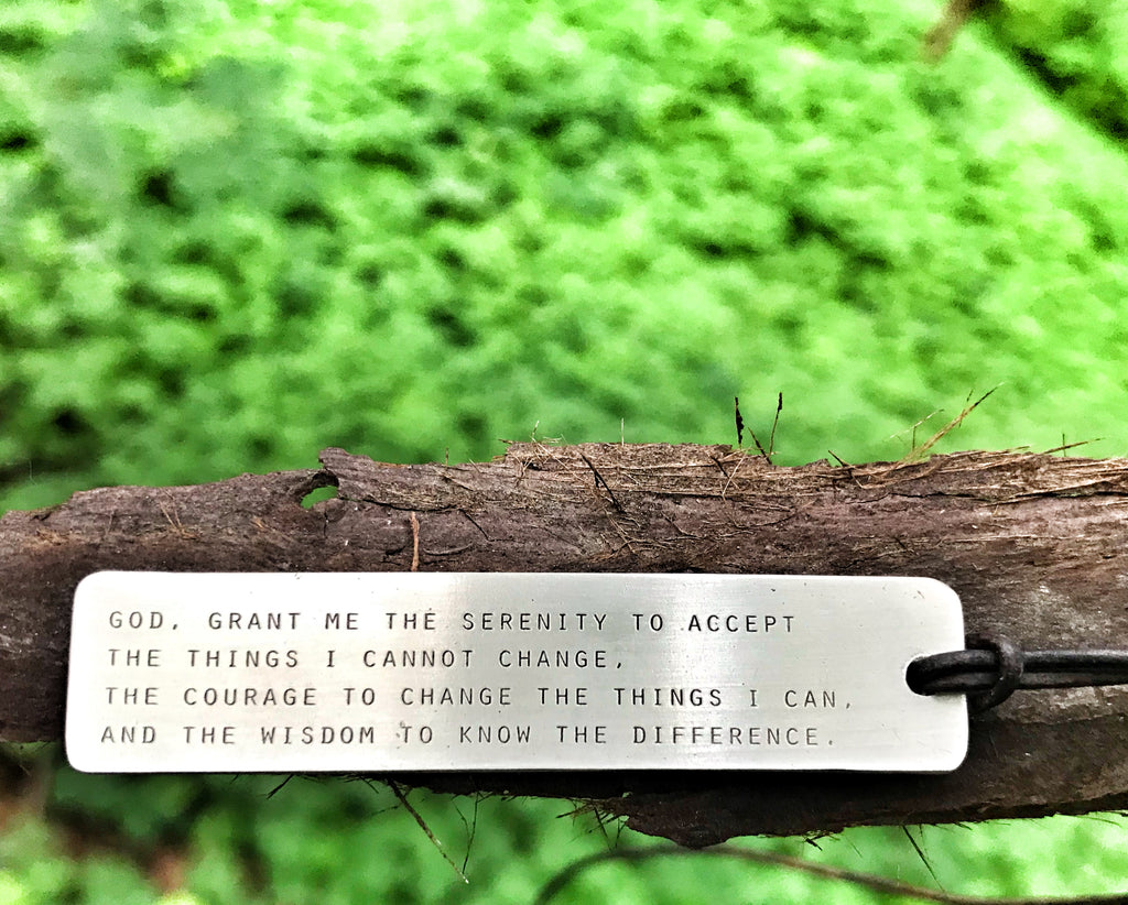 Serenity Prayer Necklace