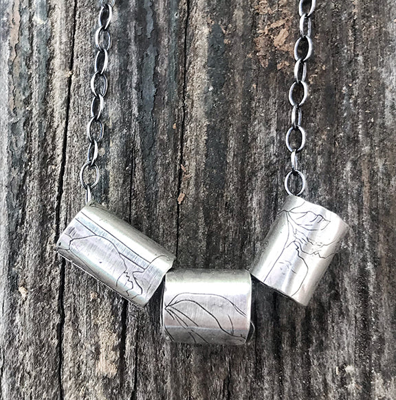Cylinders Necklace
