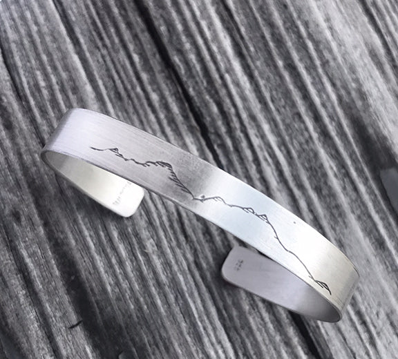 Simple Mountain Cuff