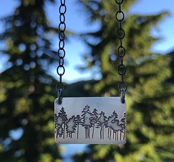 forest necklace