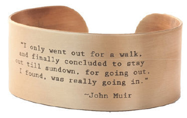 john muir cuff