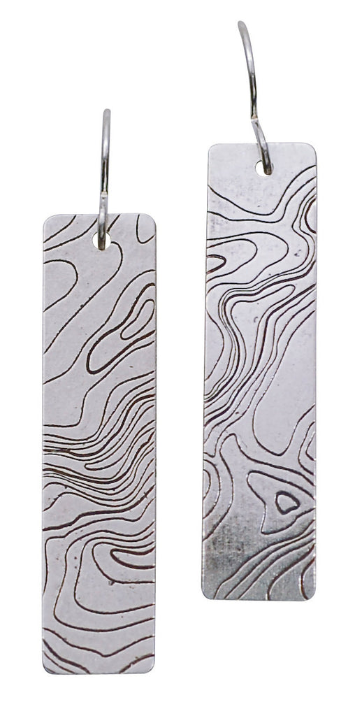 topography earrings