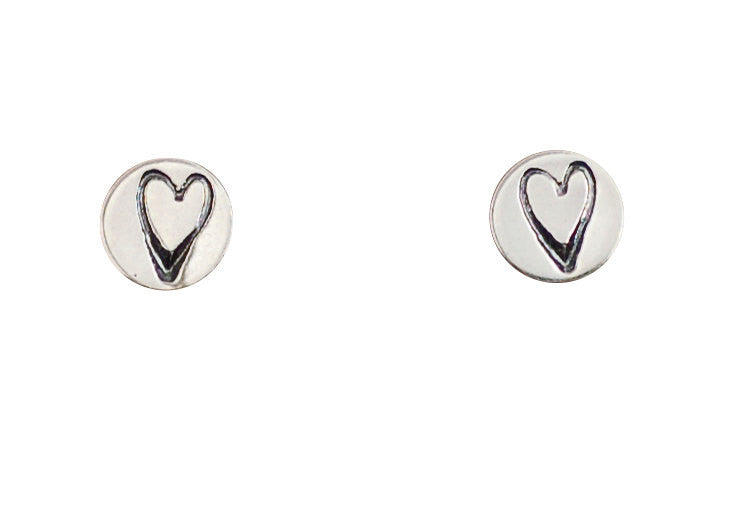 heart studs