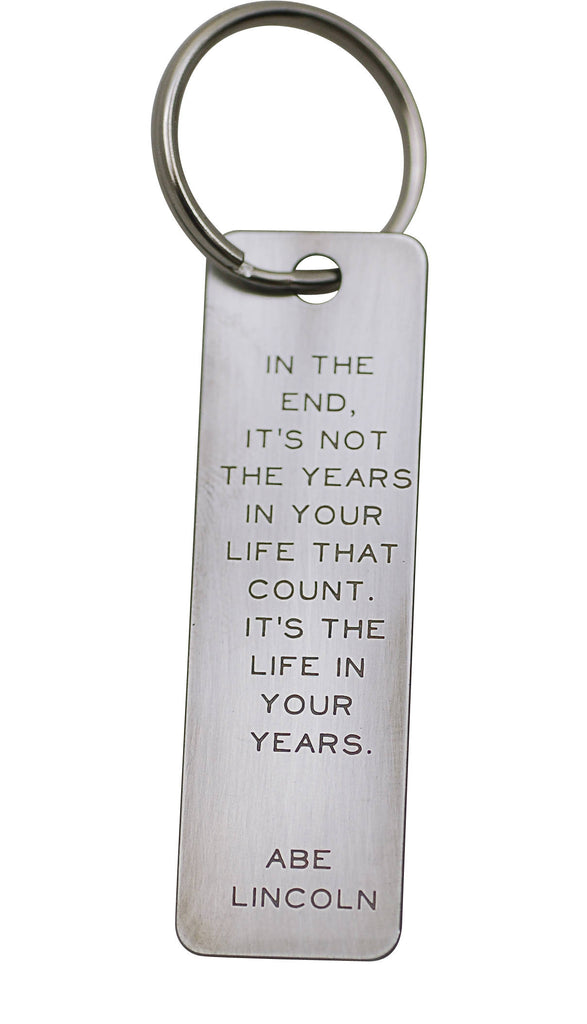 Quote Keychains