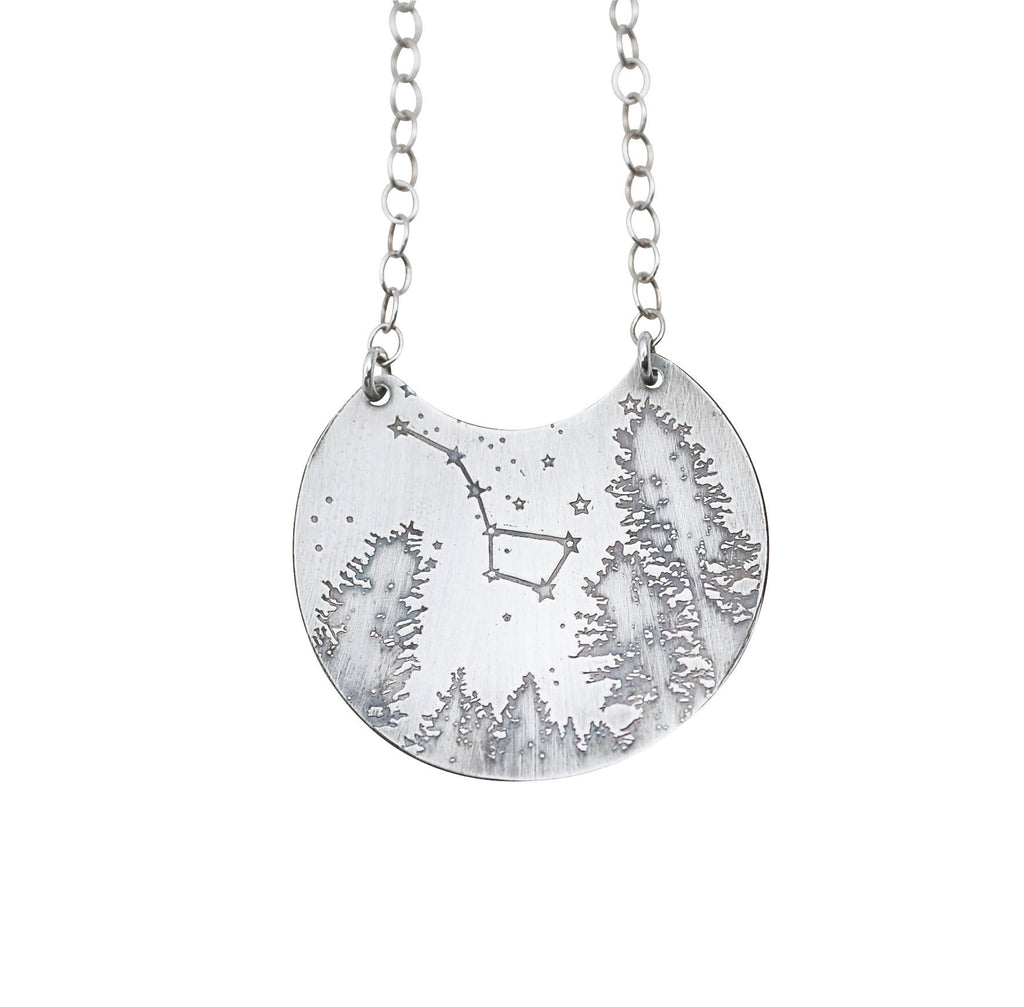 Big Dipper Crescent Necklace