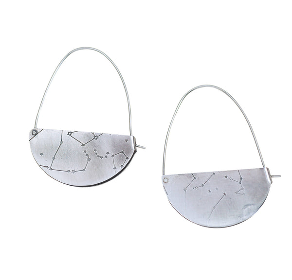 Rivet and Fold Hoops Large Series 2 – Krista Tranquilla Studio