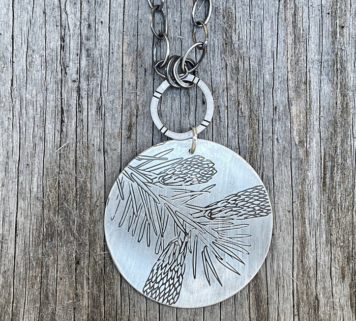 Spruce and Wedding Blessing Necklace
