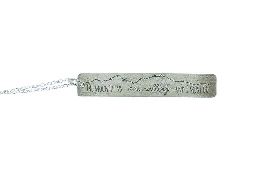 Mountains Calling Necklace