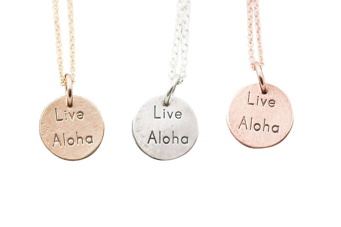 live aloha necklace