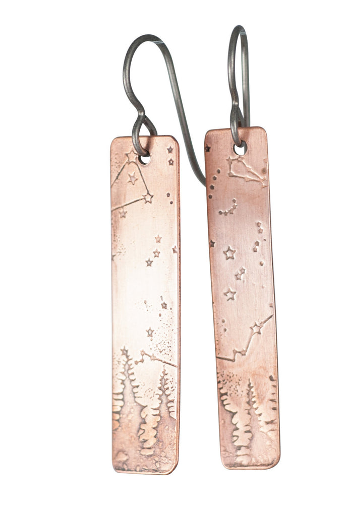 Constellation earrings