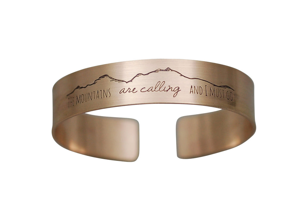 Mountains Calling Cuff